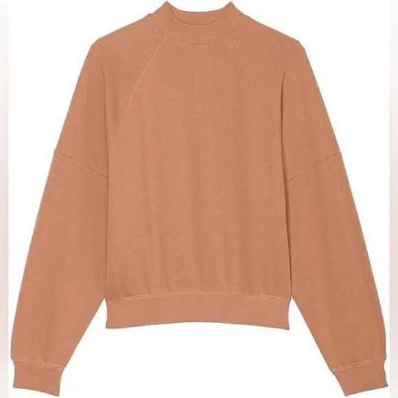 Victoria's Secret Women's Fleece Mock-Neck Sweatshirt Size Large - Picture 3 of 3